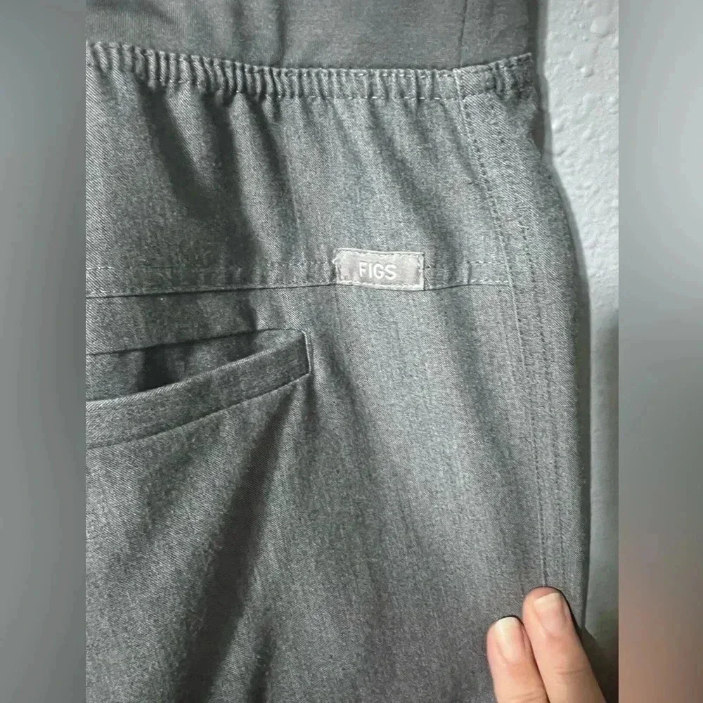 FIGS Scrubs Pants Bottoms Technical Collection Gray Men’ s Axim M Inseam 28.5”